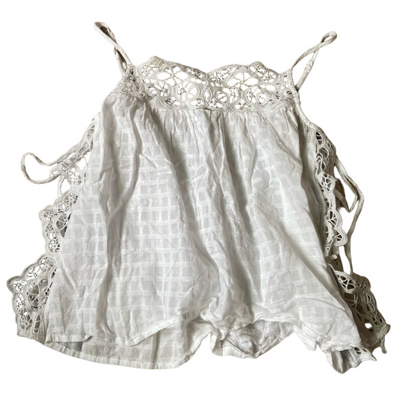 American Eagle Outfitters White Lace Camisole - Picture 1 of 10
